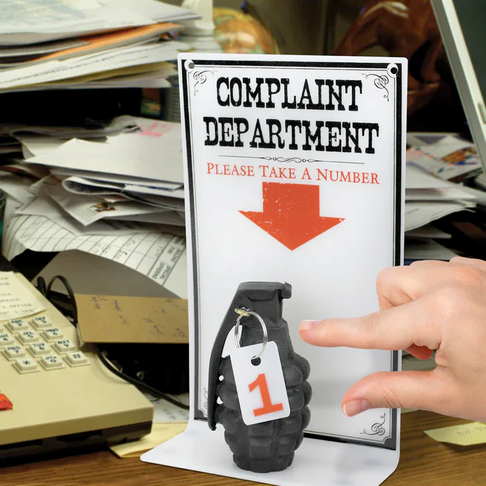 The Complaint Dept Sign - Image 2