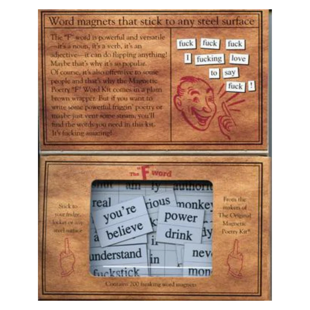 The "F" Word Magnetic Poetry Kit - Image 2