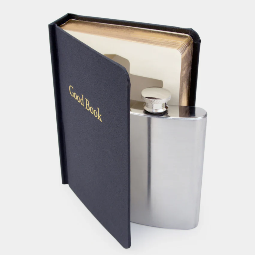 The Good Book - hidden flask