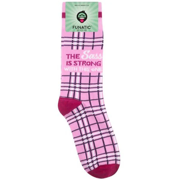 The Sass Is Strong With This One Socks - Image 2