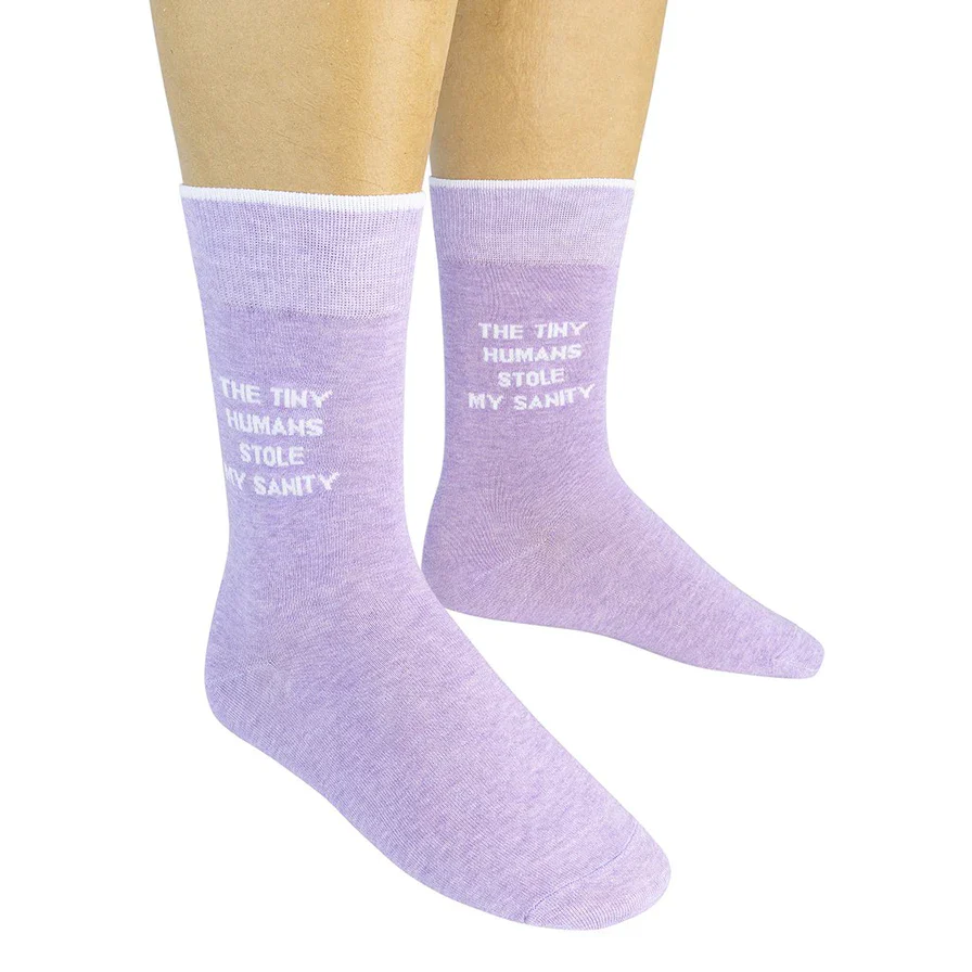 The Tiny Humans Stole My Sanity Socks - Image 2