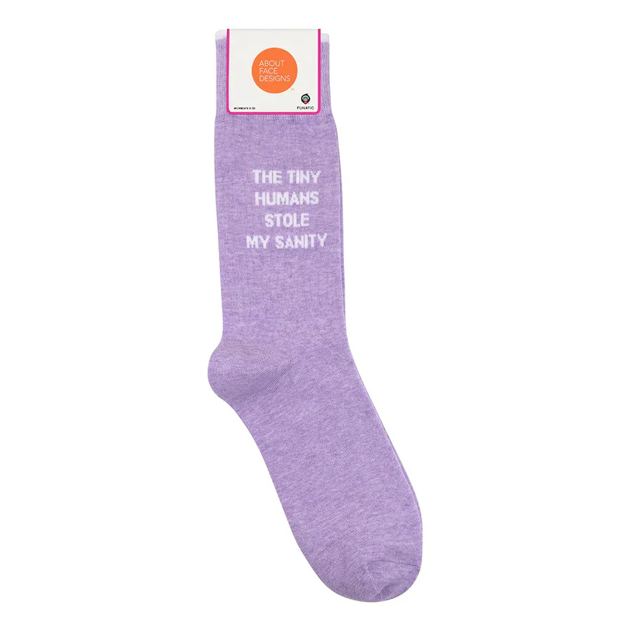 The Tiny Humans Stole My Sanity Socks - Image 3