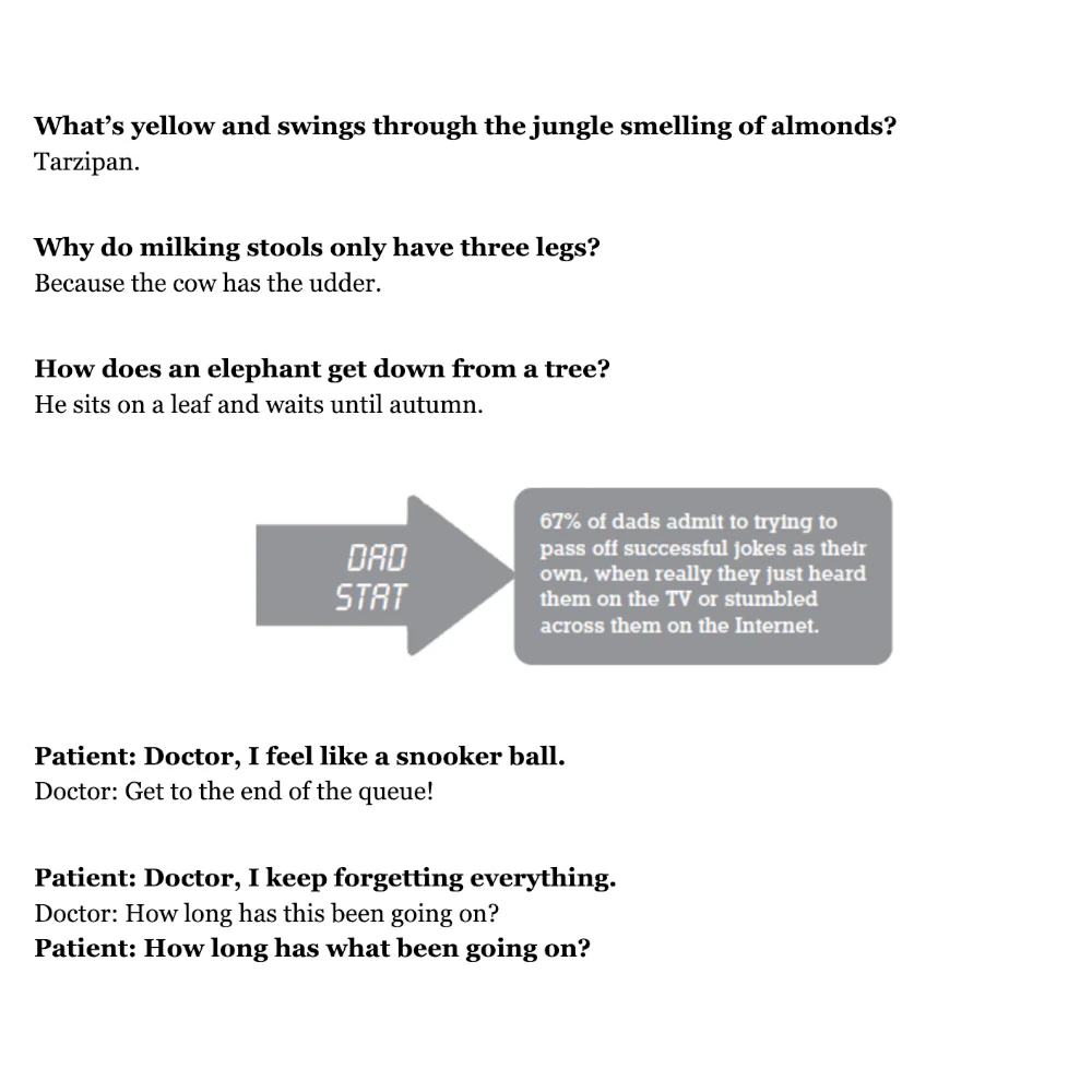 The Very Embarrassing Book of Dad Jokes - Image 2