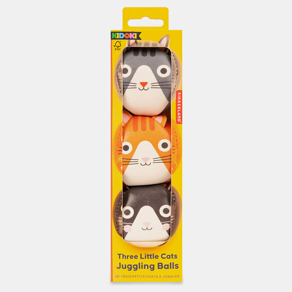 Three Little Cats Juggling Balls - Image 3