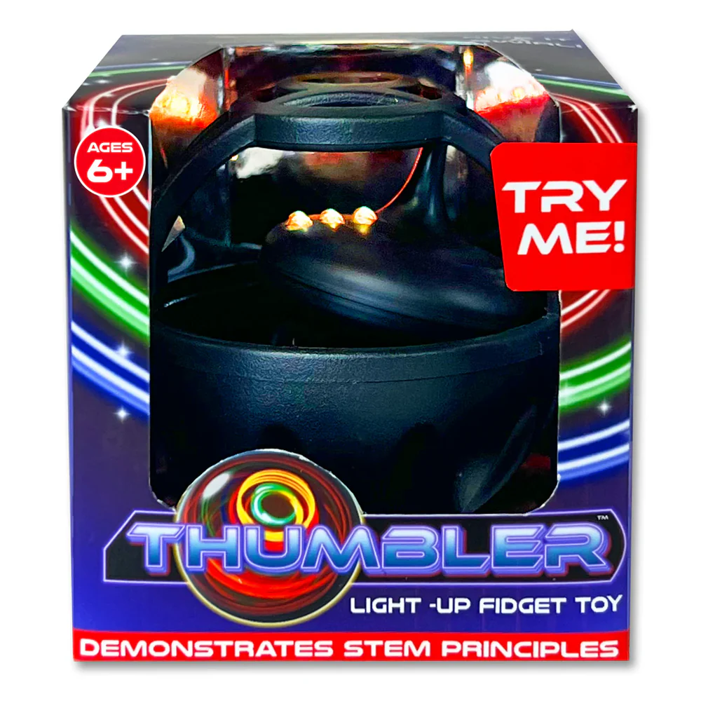 Thumbler Light up Fidget Spin Top - Image 3