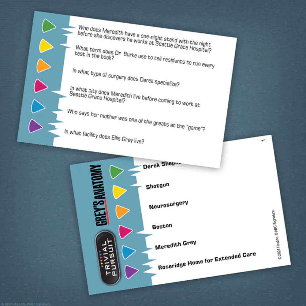 Trivial Pursuit: Grey's Anatomy - Image 4