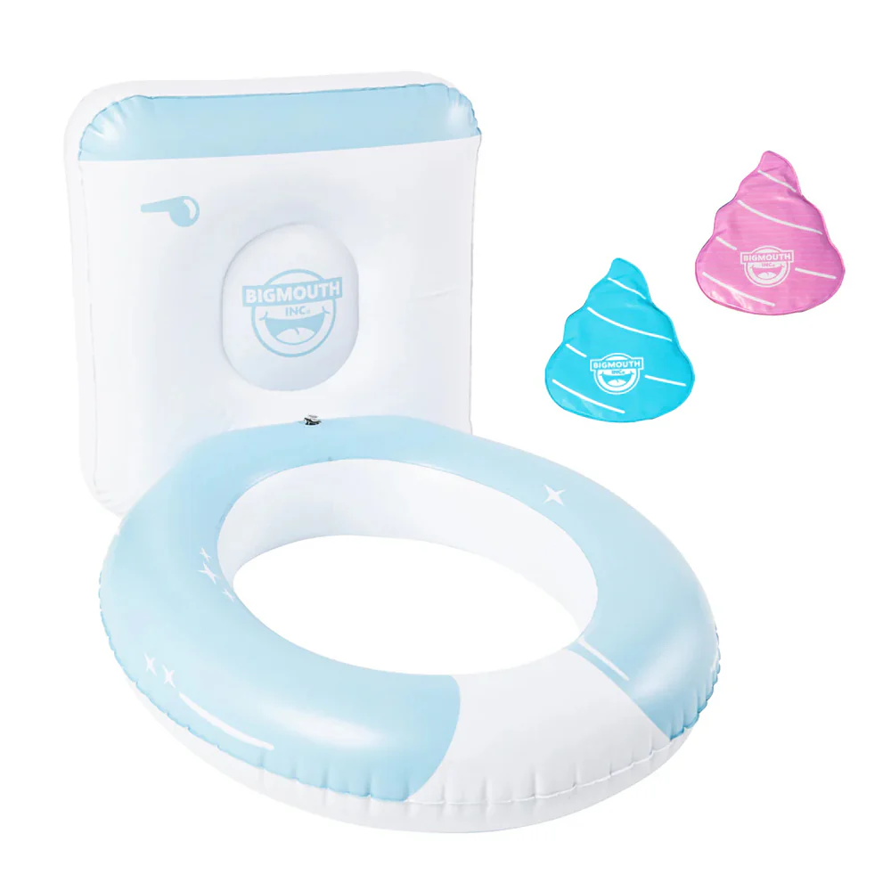 Toilet Toss Pool Party Game