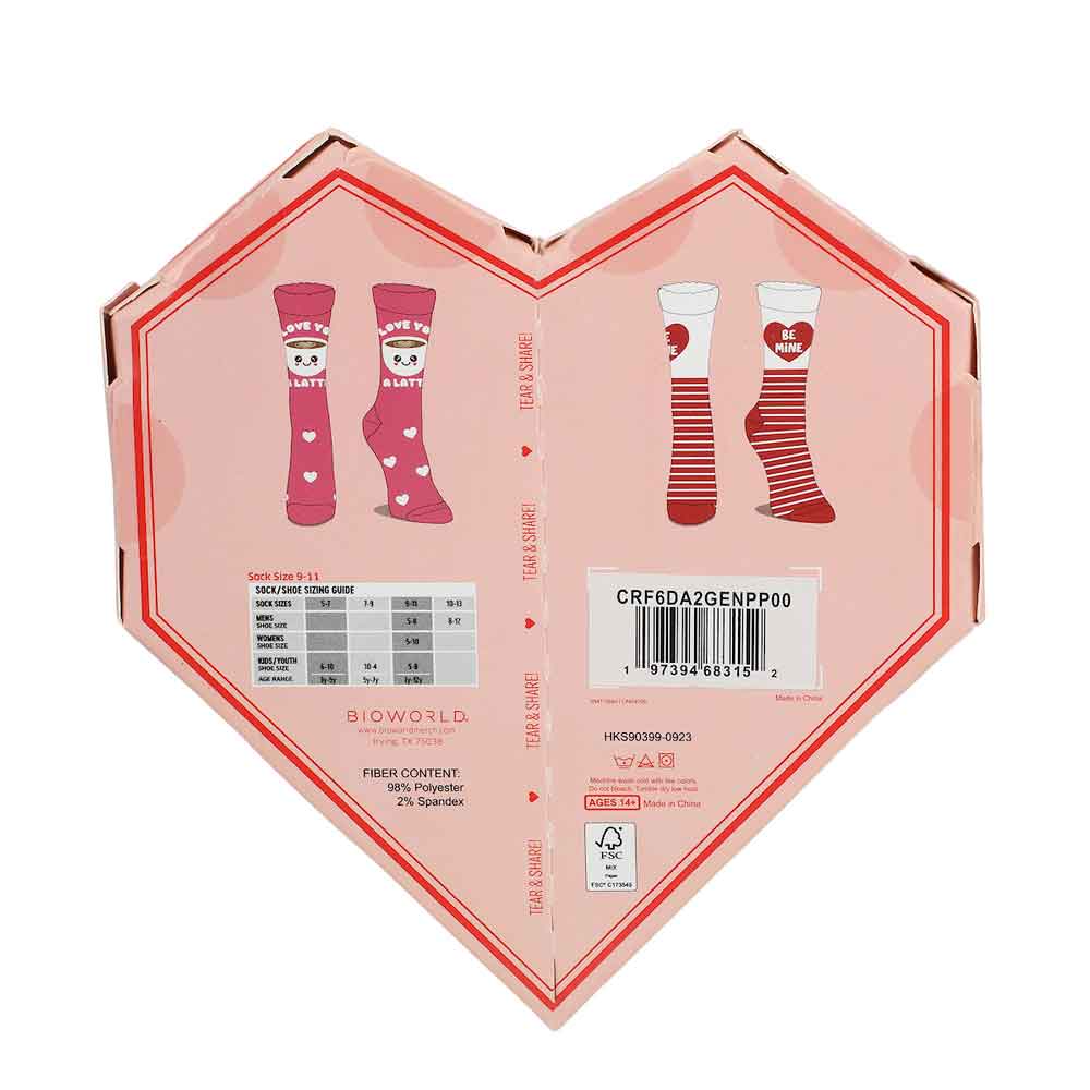Valentine's Day Socks - 2 perfect pairs - Image 3