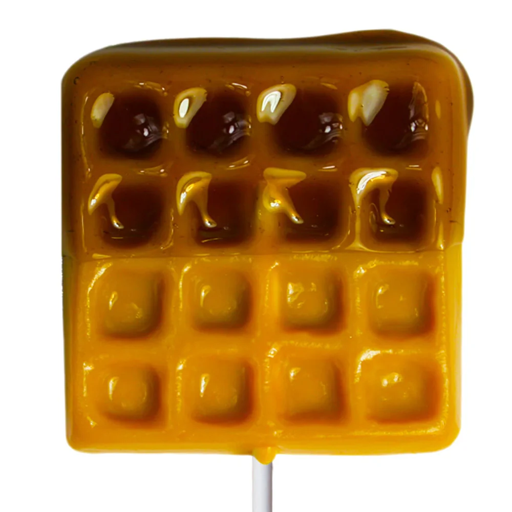 Waffles 'n Syrup Lollipop