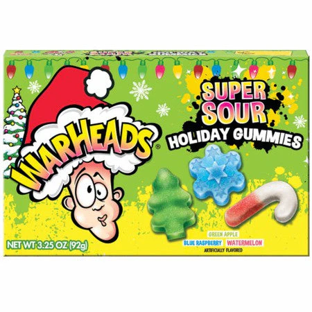 Warheads Christmas Gummy Theater Box