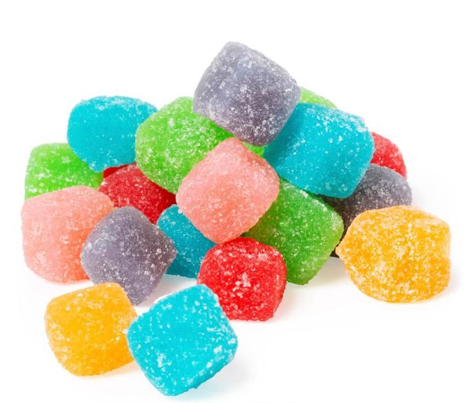 Warheads Sour Chewy Cubes Heart Box - Image 2