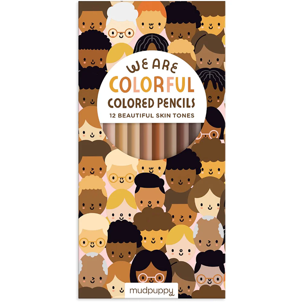 We Are Colorful Skin Tone Colored Pencils