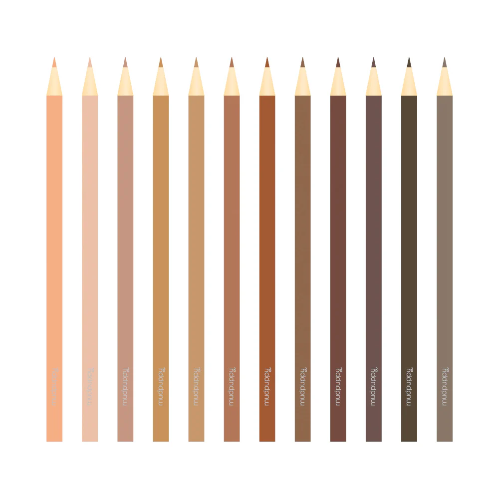 We Are Colorful Skin Tone Colored Pencils - Image 2