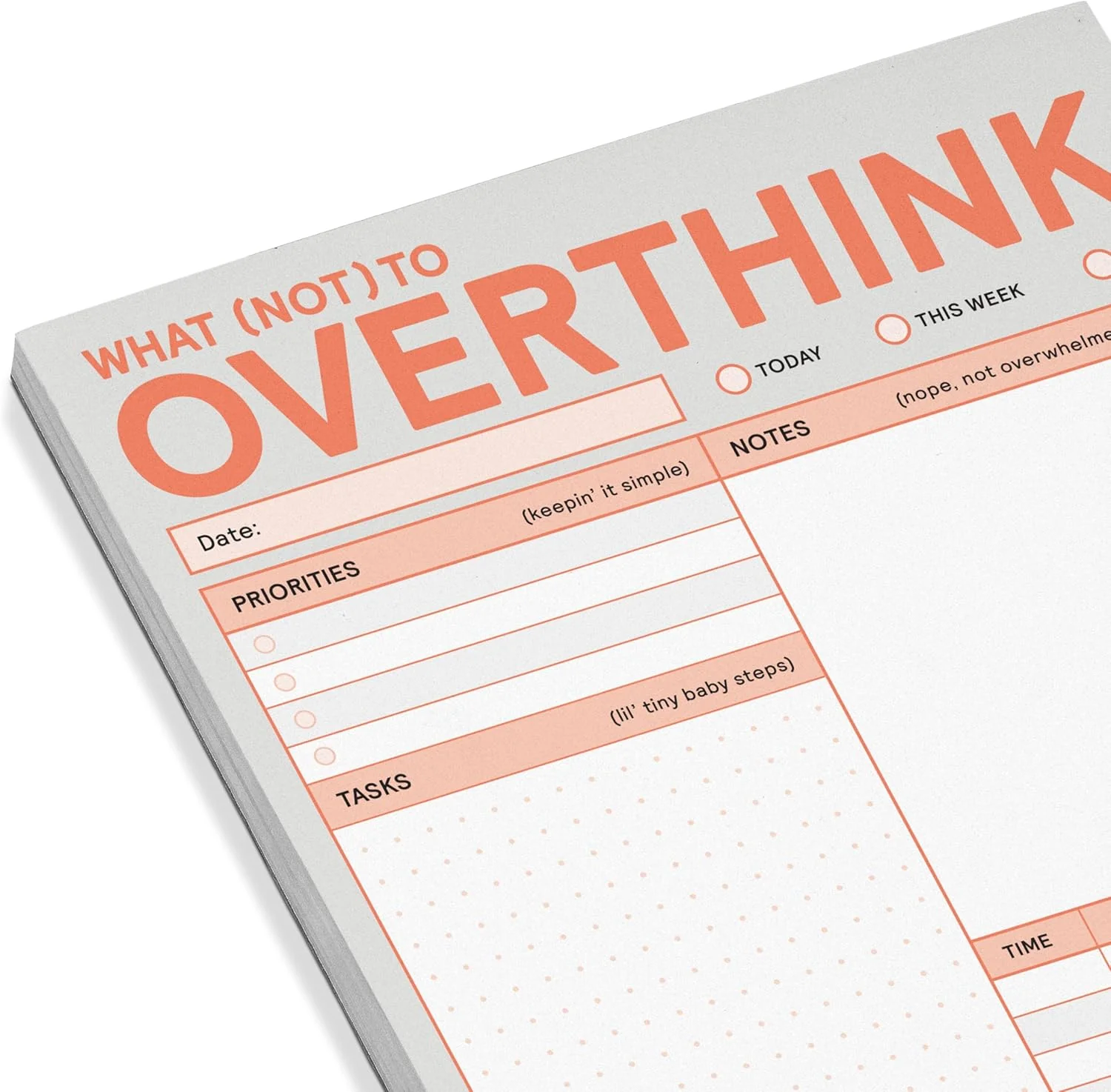 What (NOT) to Overthink Pad - Image 2