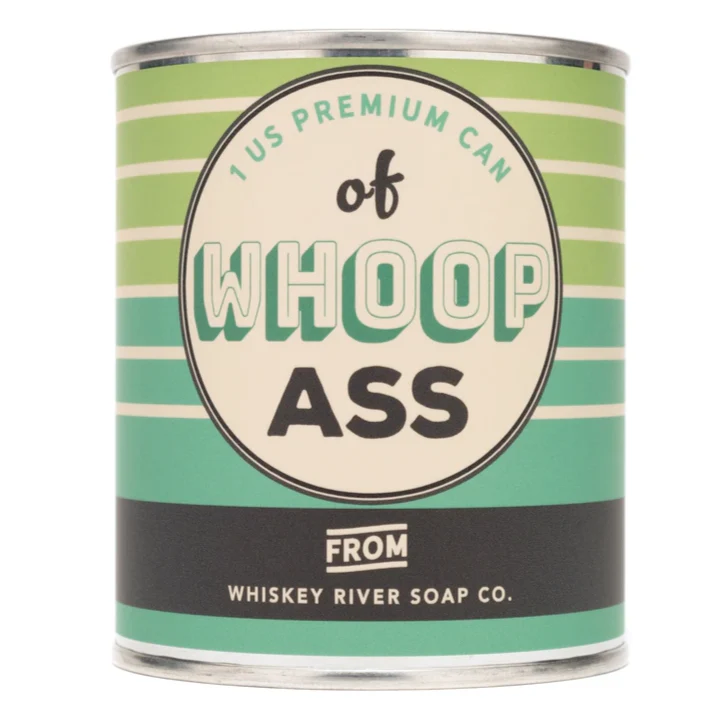 Whoop Ass Paint Can Candle