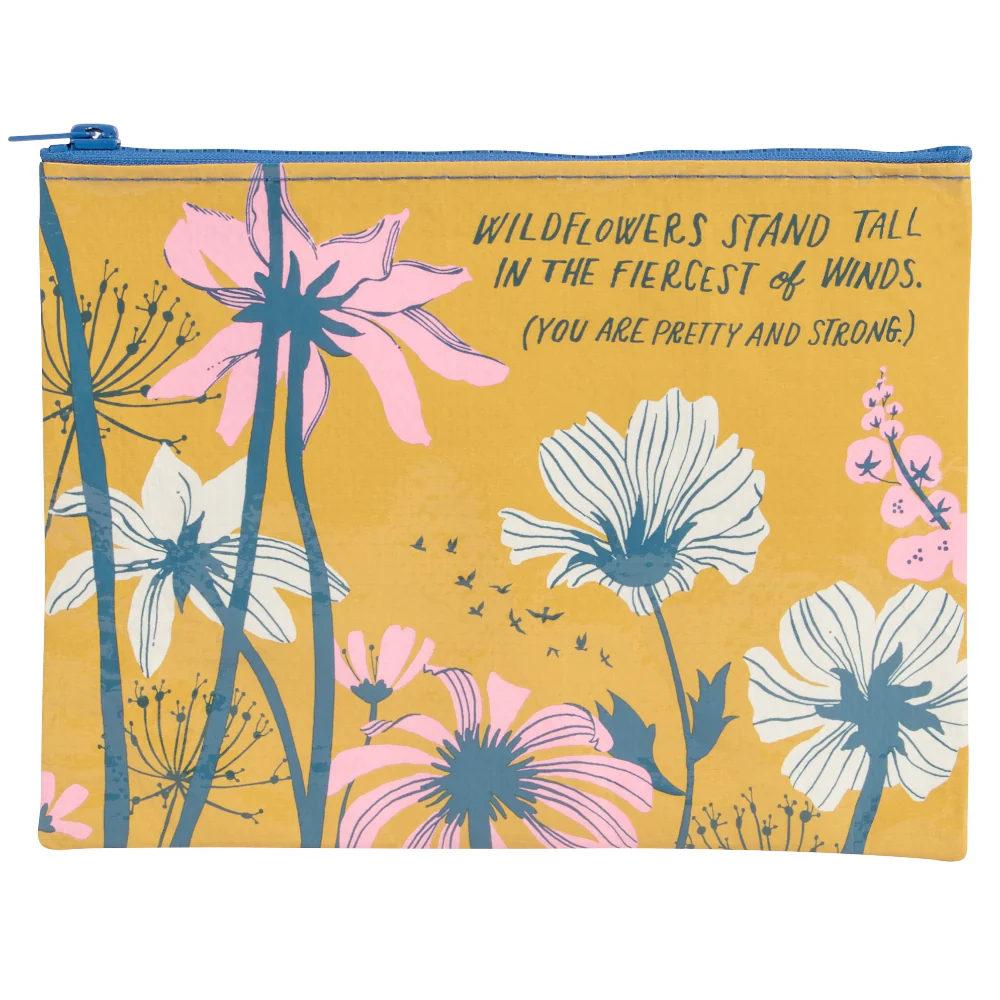 Wildflowers Stand Zipper Pouch