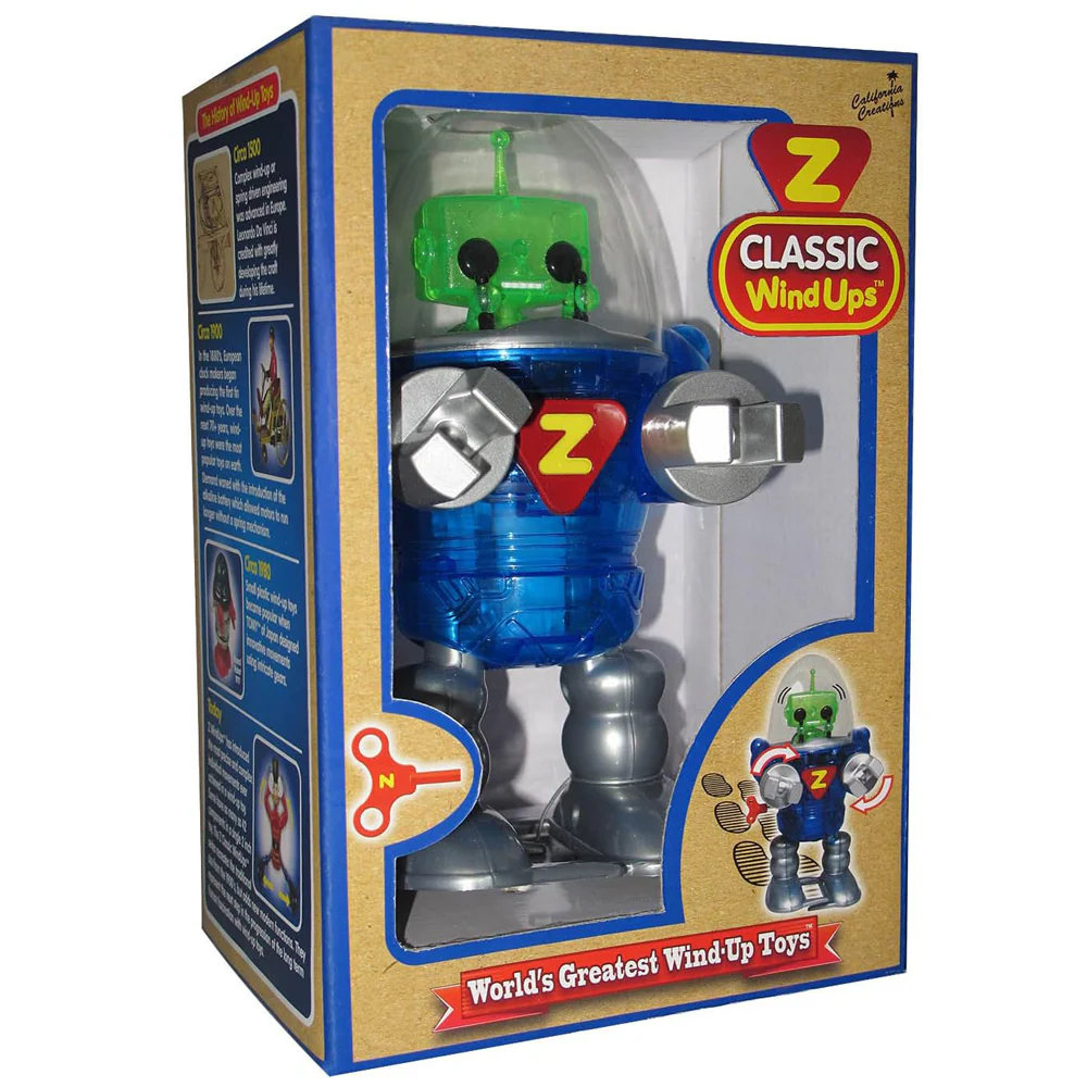Wind Up Rogan Robot - 8.5" tall - Image 2