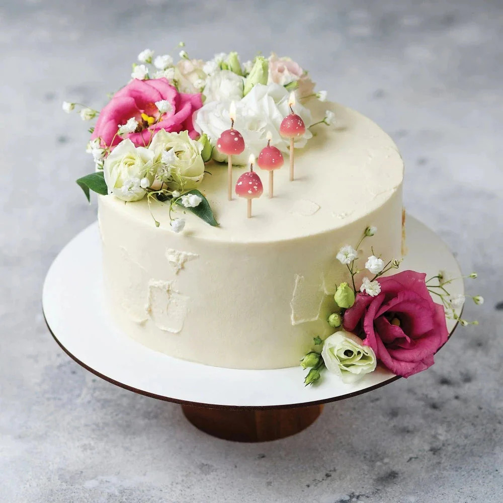 Woodland Wicks - 10 Mushroom Birthday Candles- - Image 3