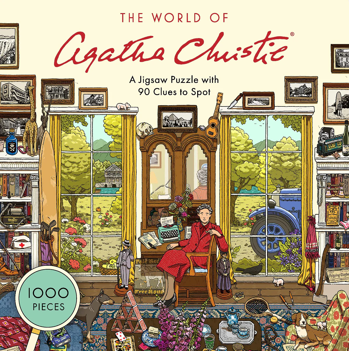 World of Agatha Christie 1000 pc puzzle