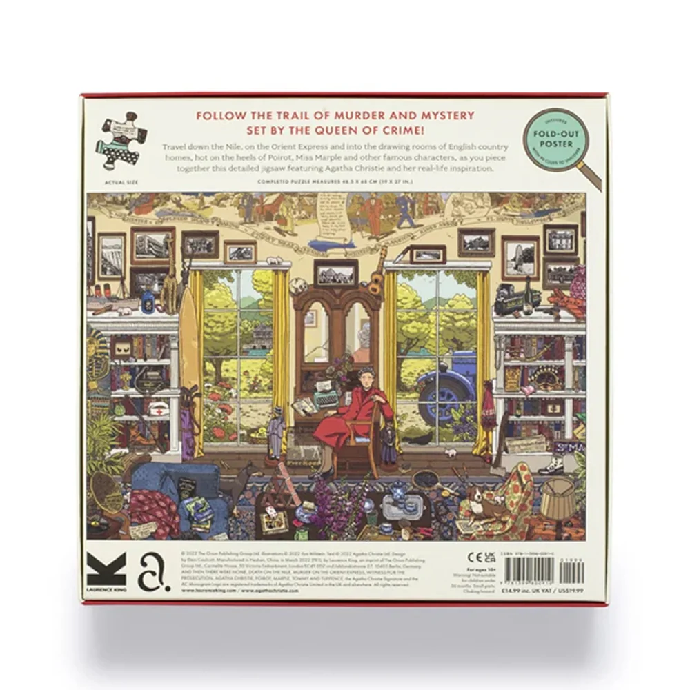 World of Agatha Christie 1000 pc puzzle - Image 2