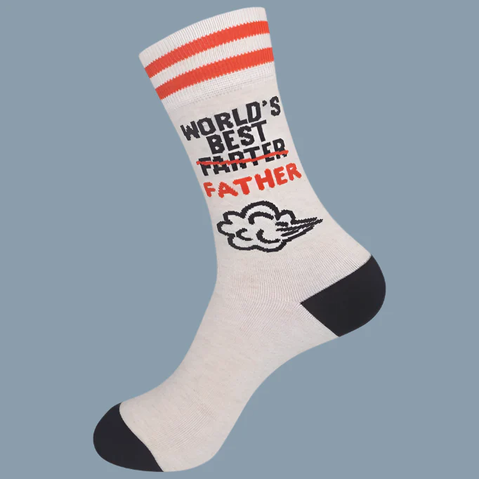 Worlds Best Father/Farter Socks - Image 2