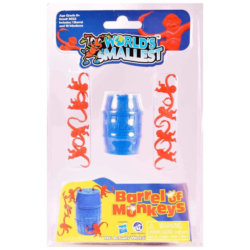 World's Smallest Barrel of Monkeys - Image 2