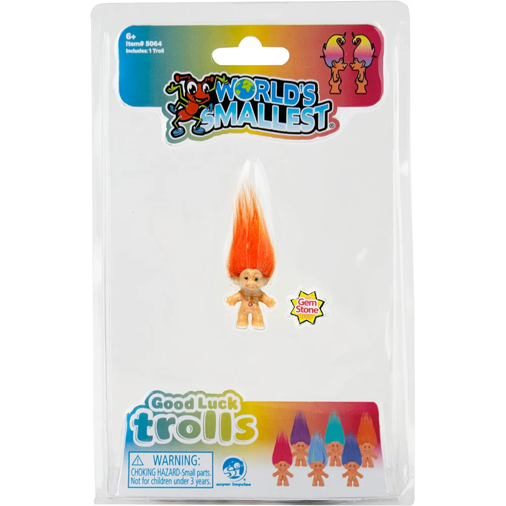 World's Smallest Good Luck Troll - 1 random color - Image 3