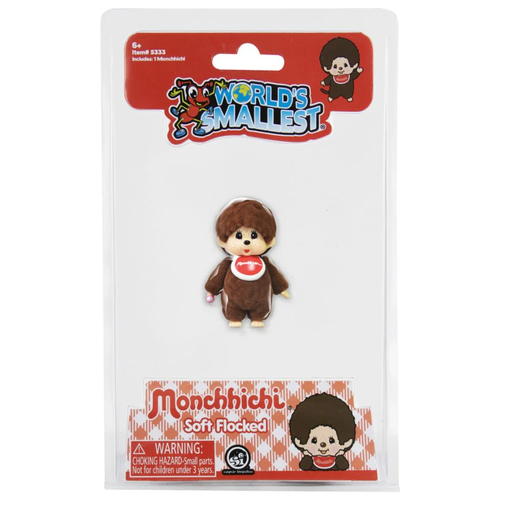 World's Smallest  Monchhichi - 1 random colors