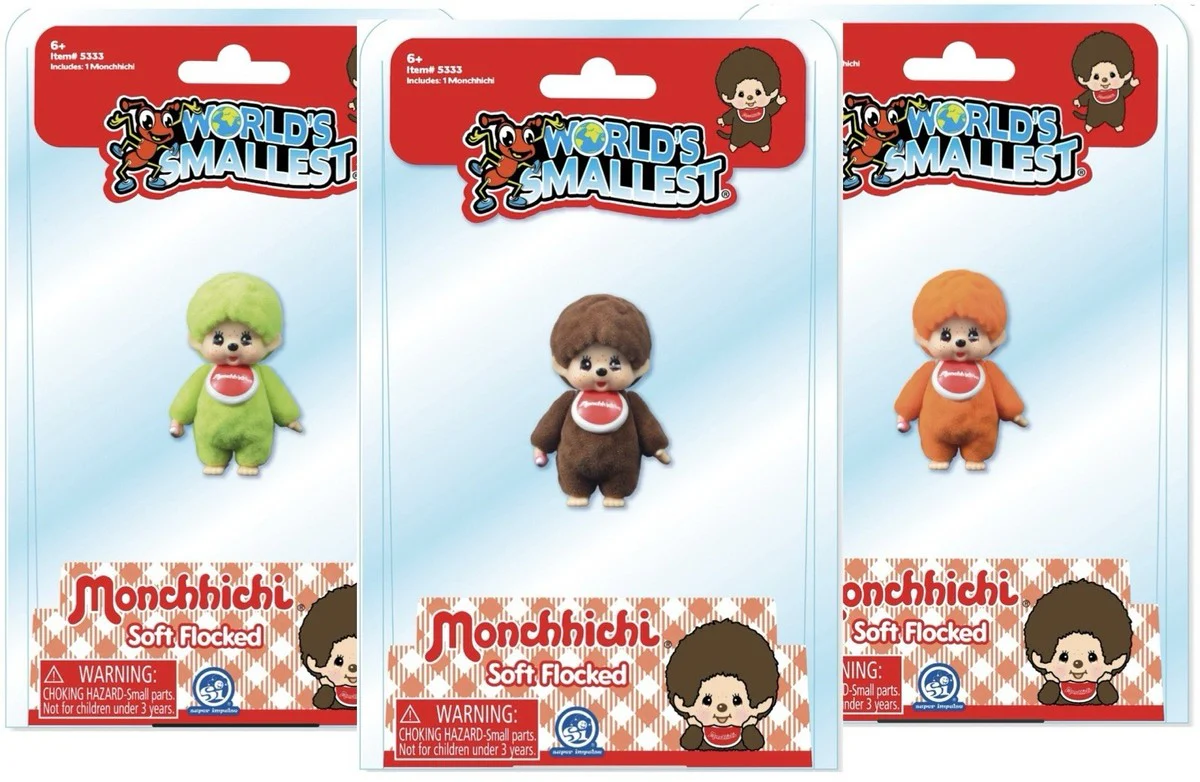 World's Smallest  Monchhichi - 1 random colors - Image 3