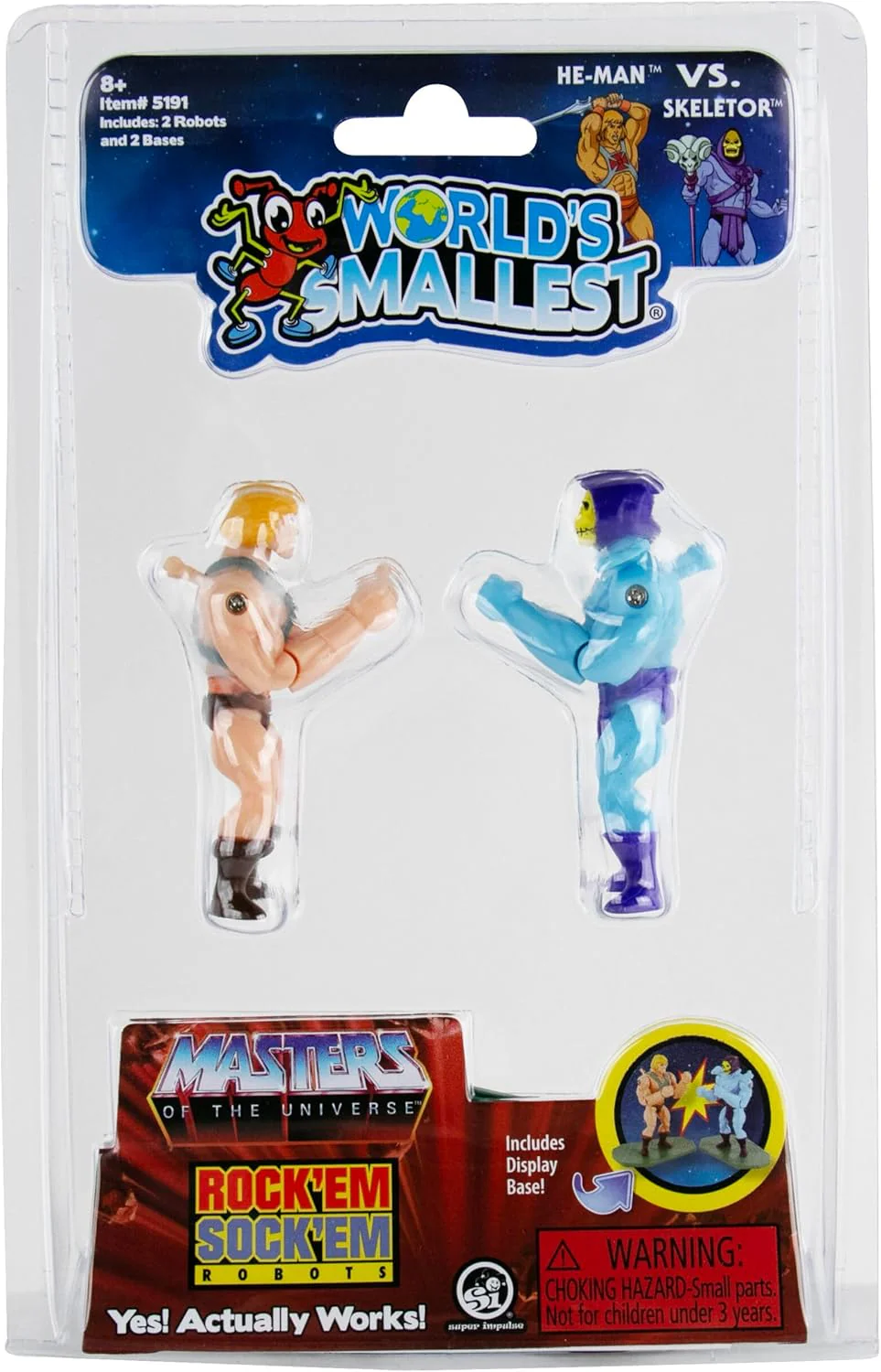 World's Smallest Masters of the Universe Rock 'em Sock 'em Robots - Image 2