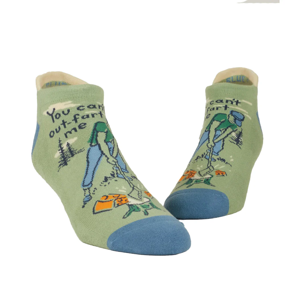 You Can't out-Fart me Sneaker Socks - Image 2