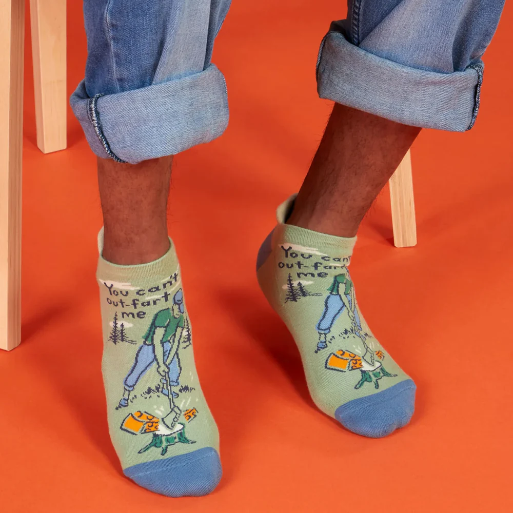 You Can't out-Fart me Sneaker Socks - Image 3