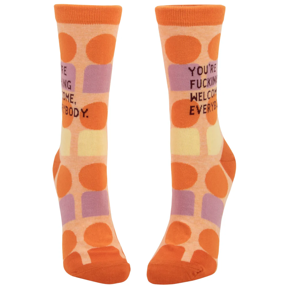 You're Fing Welcome Everybody Women's Socks - Image 2