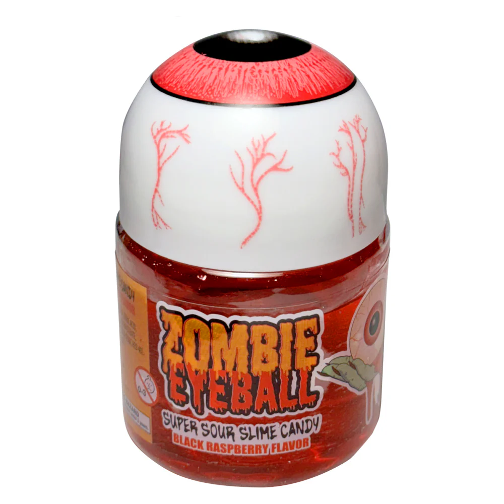 Zombie Eyeball Super Sour Slime Candy
